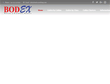 Tablet Screenshot of bodexyachting.com